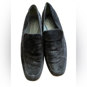 Vintage 90s Jil Sander Suede Loafers, size 36.5